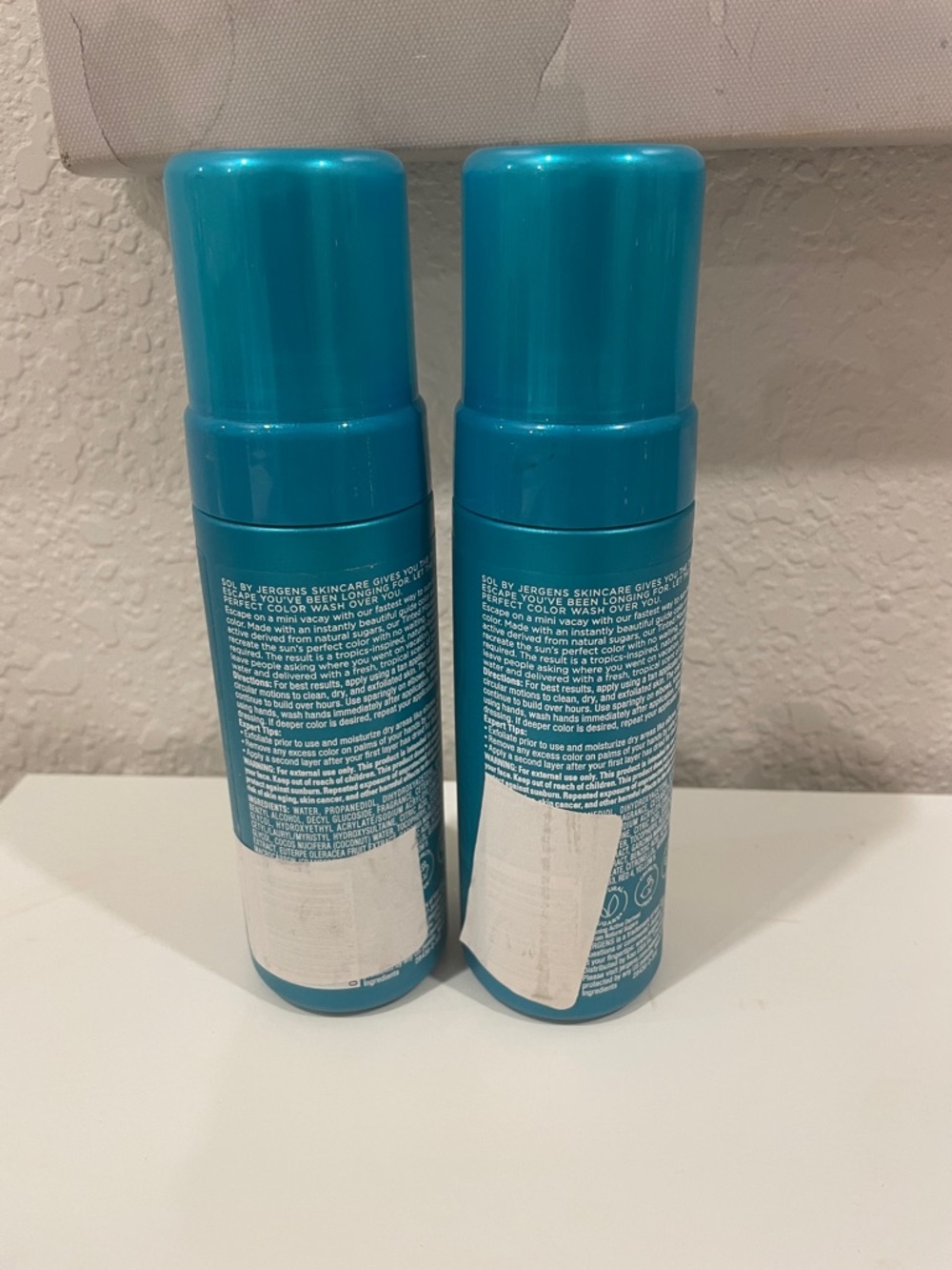 SOL by Jergens No Wait Tropical Tan Tinted Mousse - Medium 2 Bottles - Picture 2 of 3